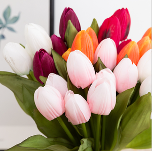 <span class=keywords><strong>Tulipani</strong></span> Artificiali Idratanti, Fiori Finti all'Ingrosso per Progetti Pastorali, Giardinaggio e Decorazione Domestica, <span class=keywords><strong>Tulipani</strong></span> Simulati Realistici - Product Image 1