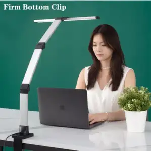 High CRI Flexible Long Swing Arm T Type Led Desk Light Table Lamp For Office Work Designer Architect Task Lamp With Remote