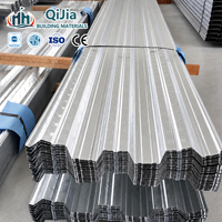 Lámina de Acero para Piso, Acero Corrugado Galvanizado, Plataforma de Acero Compuesto para Construcción de Estructuras Metálicas