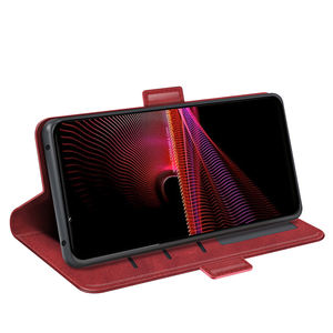 <span class=keywords><strong>2022</strong></span> nouvelle coque de téléphone pour <span class=keywords><strong>Sony</strong></span> <span class=keywords><strong>Xperia</strong></span> 1 IV portefeuille à Double boucle Style Folio Flip étui en cuir avec support et fonction de fentes pour cartes - Product Image 6