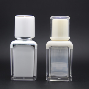 Botella cosmética acrílica de 15 ml con bomba para pigmentos de maquillaje permanente y productos de maquillaje para cejas y ojos. - Product Image 3