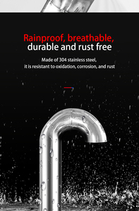 Mandrin en acier inoxydable coudé à 90 degrés coudes d'échappement rond poêle cheminée <span class=keywords><strong>conduit</strong></span> de cheminée <span class=keywords><strong>conduit</strong></span> d'aération Tube métal - Product Image 5