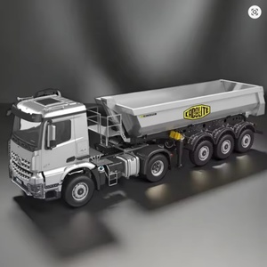 SJY-K5801-101 4WD 1/14ème échelle RC Modèle de tracteur télécommandé haute performance avec remorque 4x4 avec son et lumière - Product Image 5