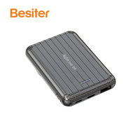 Mini chargeur de batterie magnétique sans fil 15W PD 20W, charge rapide, chargeur de batterie Portable 10000mAh, Powerbank pour iPhone
