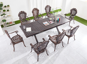 High Quality Cozy Dining Set Outdoor Garden Cast <strong>Aluminium</strong> <strong>Table</strong> and Chair - Product Image 2