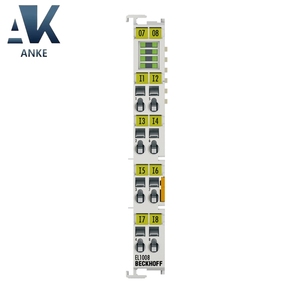 Beckhoff EL1008 EtherCAT Terminal Entrada digital de 8 canales 24 V DC 3 ms módulo - Product Image 1