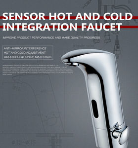<span class=keywords><strong>Grifo</strong></span> automático <span class=keywords><strong>con</strong></span> <span class=keywords><strong>Sensor</strong></span> infrarrojo, llave táctil de cocina <span class=keywords><strong>con</strong></span> un solo orificio, ahorro de agua, de latón, alta calidad, <span class=keywords><strong>precio</strong></span> barato - Product Image 2