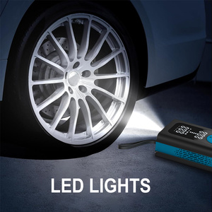 Máy bơm hơi di động, máy nén khí mini 150PSI, máy nén khí điện tử có đồng hồ đo áp suất kỹ thuật số cho ô tô, xe đạp, xe máy, bóng - Product Image 2