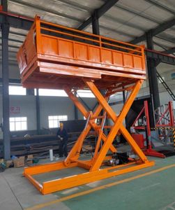 5m elektrikli hidrolik çift makaslı masa kaldırıcı hidrolik kargo asansörü ile iyi satış için ucuz fiyat - Product Image 6