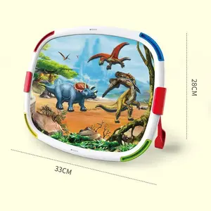 Детская двухсторонняя головоломка доска для рисования детские пластиковые инструменты для раннего обучения для возраста от 5 до 7 лет - Product Image 2