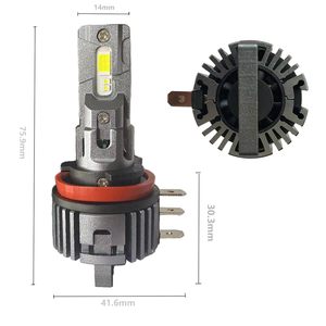 Accesorios para Automóviles, Bombilla LED H15 para Faros Delanteros, 3500LM, 35W, 6500K, Súper Brillante, Mismo Diseño que la Bombilla Halógena Original para VW Golf 5 Golf <span class=keywords><strong>6</strong></span> - Product Image 2