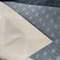100% Polyester tissu automatique en relief profond matériau imperméable écologique pour les accessoires de couverture de voiture imprimé Type tricoté en chaîne