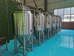 Petit équipement de brassage SUS304 ensemble de fermenteur et de bouilloire en acier inoxydable 500L/1000L/2000L - Product Image 3