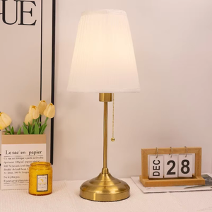 Lámpara de Noche Vintage con Cuerda para Tirar, Estilo Americano y Europeo, para Sala de Estar y Dormitorio, Cuidado Ocular, para Mesita de Noche, Venta Transfronteriza - Product Image 5