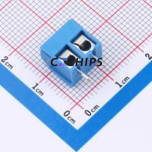 1776244-2 <b>Screw</b> Terminal <b>Block</b> Through hole Component (THT),P=5mm Connector 5mm Blue Through Hole 1 - Product Image 2