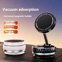 Support de téléphone pour voiture Support magnétique à usage intensif avec aspiration universelle pour tableau de bord Support pour iPhone Samsung Navigation GPS