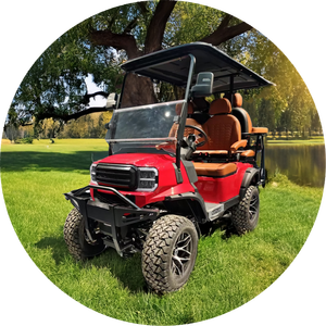 Vente en gros 6 places passager 4 roues 4000W électrique 4X4 chariot de golf de chasse - Product Image 5