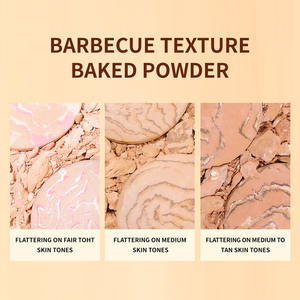 Polvo Compacto Prensado Bronceador Impermeable Personalizado al por Mayor de Fábrica OEM ODM para Mujeres, con Etiqueta de Marca Privada, Control de Grasa - Product Image 3