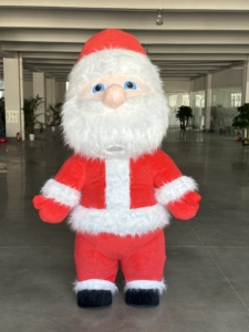 Costume Gonfiabile Personalizzato per Spettacoli Natalizi: Mascotte Peluche a Tema Cartone Animato - Renna, Pupazzo di Neve, Babbo Natale, <span class=keywords><strong>Orso</strong></span> Polare, Gorilla - Product Image 4