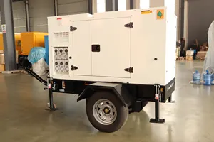 PERKlNS เครื่องกําเนิดไฟฟ้าดีเซลรถพ่วงเคลื่อนที่ขนาด 20 KVA ถึง 125 KVA สําหรับโรงพยาบาล