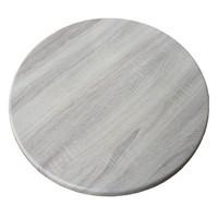 Table de bar compacte et durable Werzalit, plateau de table à manger étanche, design simple en bois vieilli, mobilier de maison antique pour chambre à coucher