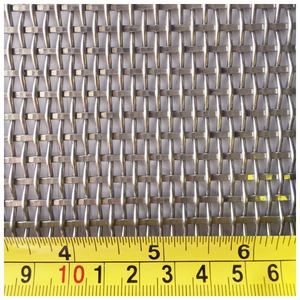 외벽 클래딩 및 천장 건축용 내식성 내열 일반 직조 와이어 메쉬 스테인리스 스틸 와이어 - Product Image 4