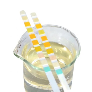 Bandelettes de test urinaire URS-10T, 100 unités, 10 paramètres, bandelettes réactives de diagnostic médical pour analyse d'urine, capacité anti-interférence VC - Product Image 6