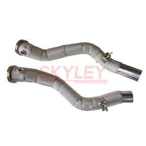 Tubo de Escape de Flujo Libre SKYLEY para Maserati Ghibli Levante Quattroporte <span class=keywords><strong>SQ4</strong></span> 3.0T, Sistema de Escape de Tubo de Escape Recto - Product Image 3