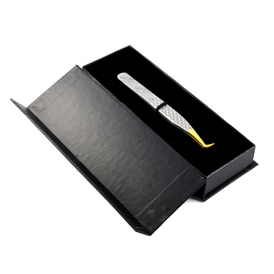 แหนบต่อขนตา,แหนบต่อขนตาสแตนเลส90องศาจากรัสเซียพร้อมปลายแหลม - Product Image 6