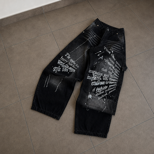 Fabricante Personalizado de Camisetas para Hombre, Negras, Estilo Vintage, Desgastadas, Retro, con Estampado de Tigre, Costura Lateral, Bolsillo con Letra en Negrita - Product Image 1
