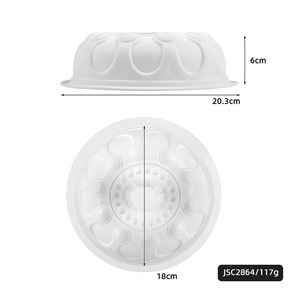 YS 8 pouces <span class=keywords><strong>moule</strong></span> à gâteau rond grand beignet bougie <span class=keywords><strong>moule</strong></span> en mousseline de soie gâteau Tube casserole antiadhésif Mousse pain <span class=keywords><strong>Savarin</strong></span> gâteau outils de cuisson - Product Image 3