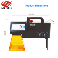 Nueva Máquina de Marcado Láser Portátil UV Sino Galvo SUM5 de 5W con Control JCZ para Grabado de Plástico y Gafas de Sol (DXF/PLT/AI/BMP 110x100mm)