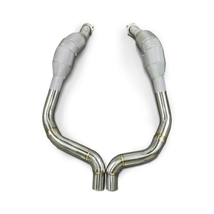 Tuyau de descente thermiquement isolé en acier inoxydable SS304 pour Range Rover Sport <span class=keywords><strong>SVR</strong></span> 5.0 2019-2023 – Amélioration des performances et augmentation de la puissance de l'échappement - Product Image 3