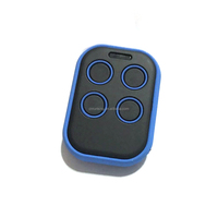 Control Remoto Metálico Multifrecuencia RKING 300-900MHz, Control Táctil LED Automático, Código de Aprendizaje Variable, 4 Botones, Alcance de 100m