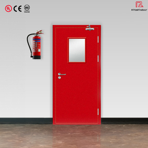 Xây Dựng Thương mại 1-3 giờ thép chống cháy cửa kim loại chống cháy cửa thép cửa thoát hiểm - Product Image 1