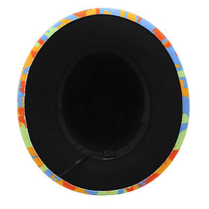 หมวกเฟโดร่าแฟชั่นผ้าสักหลาดแบบใหม่ขายส่ง พิมพ์ลายสไตล์แจ๊ส เหมาะสำหรับงานปาร์ตี้กลางแจ้ง ทั้งผู้ชายและผู้หญิง - Product Image 6