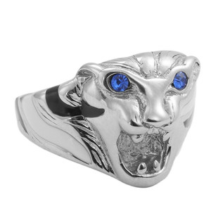 yunnique <b>Tiger</b> <b>Ring</b> Silver Men's Animal Design Retro Punk Style Gift Jewelry - Product Image 4