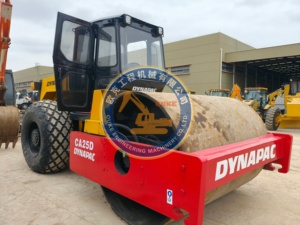 Good Condition Used Dynapac Single Drum Road Roller CA25D CA301D CA251D Diesel Engine 110 kW 40-70kN Static <b>Pressure</b> Motor - Product Image 4
