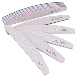 <span class=keywords><strong>Lime</strong></span> à <span class=keywords><strong>ongles</strong></span> professionnelle en papier de verre, grains 80/100/180/240, robuste et épaisse, forme demi-lune, <span class=keywords><strong>pour</strong></span> ponçage, accessoires et outils <span class=keywords><strong>pour</strong></span> <span class=keywords><strong>ongles</strong></span> - Product Image 2