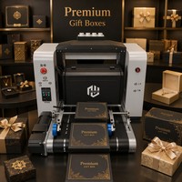 Imprimante numérique automatique d'occasion pour cartons, jet d'encre couleur, tête d'impression HP, impression en une seule passe