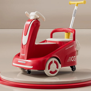Voiture électrique pour enfant PSONT, 4 roues, avec télécommande, pour enfants de 2 à 4 ans, utilisation intérieure - Product Image 1
