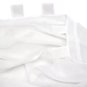 Rideau de douche Tergal Corta Vianney 180 cm H x 272 cm L à œillets, tissu moderne et minimaliste pour salle de bain - Product Image 5