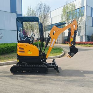 Miniexcavadora Jasontop de 1 tonelada, máquina excavadora de cadenas para uso en ingeniería agrícola - Product Image 2