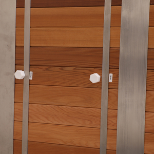 Bain froid en cèdre rouge en forme de U pour 1 personne, 1 CV, pour récupération des athlètes en extérieur - Product Image 4