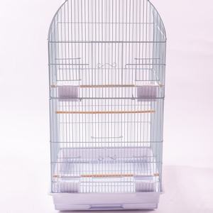 Jaula Grande para Pájaros, Fácil de Limpiar, de Metal, para Loros y Canarios, con Dos Puertas, Forma Cuadrada, Jaula para Mascotas - Product Image 1