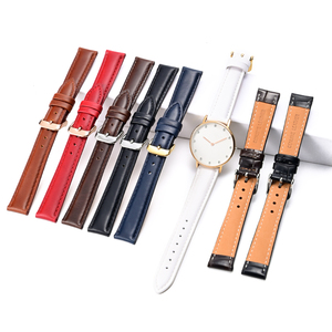 Correas de reloj de cuero genuino de cera de aceite 16MM 18mm 19mm 20mm 22mm correas de reloj para relojes universales Dani Willingtn - Product Image 2