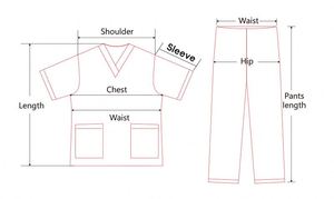 Uniformes de Trabajo Modernos de Punto Blanco para Mujer, Conjuntos de Uniformes de Trabajo para Hombre - Product Image 6