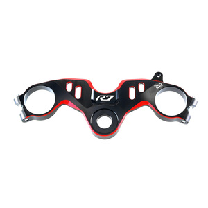 Xuanyu Guidon de moto en aluminium CNC Racing Refit Clip on Guidon avant supérieur pour <span class=keywords><strong>YAMAHA</strong></span> <span class=keywords><strong>R7</strong></span> 2021-2025 - Product Image 1