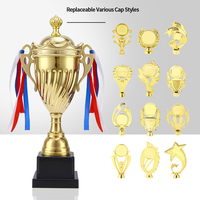 Maßgefertigte Vergoldete Metall-Trophäe mit Gravur Langlebiges Pyramiden-Design für Sport-Unternehmens-Schul-Wettbewerbe-Auszeichnung Souvenir