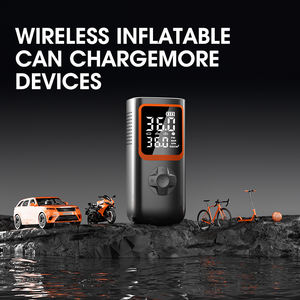 Compresseur d'<span class=keywords><strong>air</strong></span> électrique portable en plastique XM8020 de haute qualité avec lumière d'urgence et <span class=keywords><strong>pompe</strong></span> de gonflage numérique rechargeable - Product Image 5